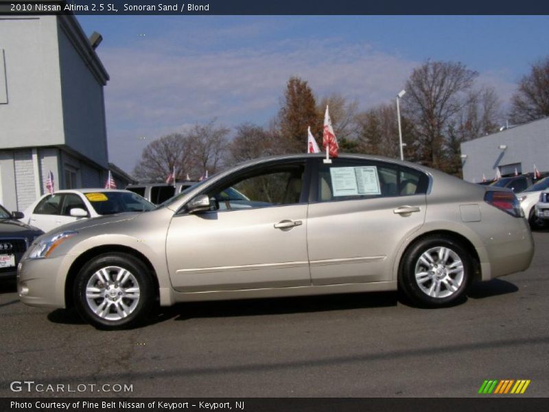 Sonoran Sand / Blond 2010 Nissan Altima 2.5 SL