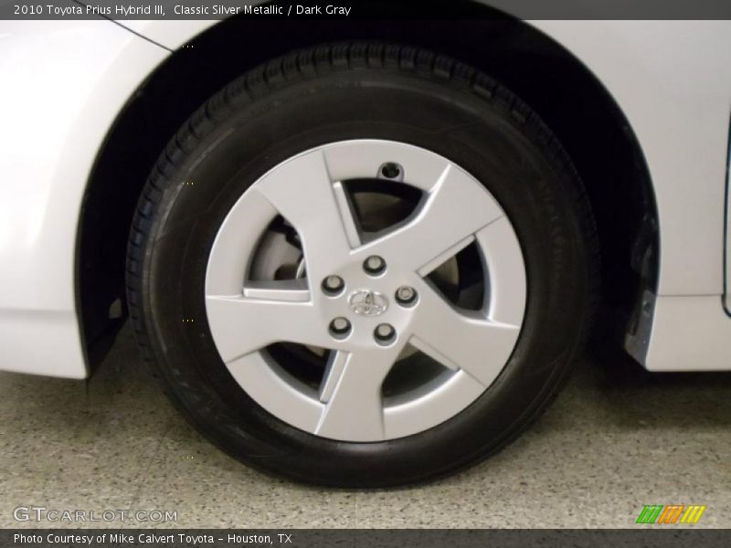 Classic Silver Metallic / Dark Gray 2010 Toyota Prius Hybrid III