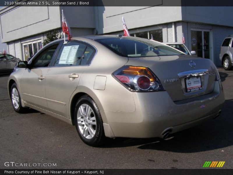 Sonoran Sand / Blond 2010 Nissan Altima 2.5 SL