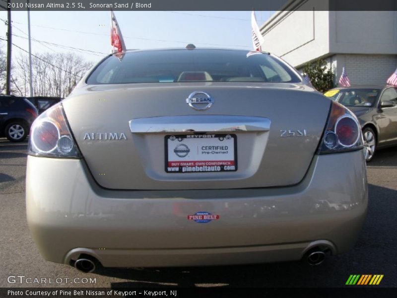Sonoran Sand / Blond 2010 Nissan Altima 2.5 SL