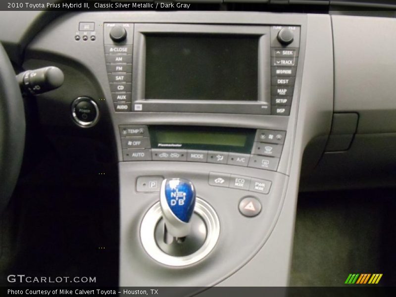 Classic Silver Metallic / Dark Gray 2010 Toyota Prius Hybrid III