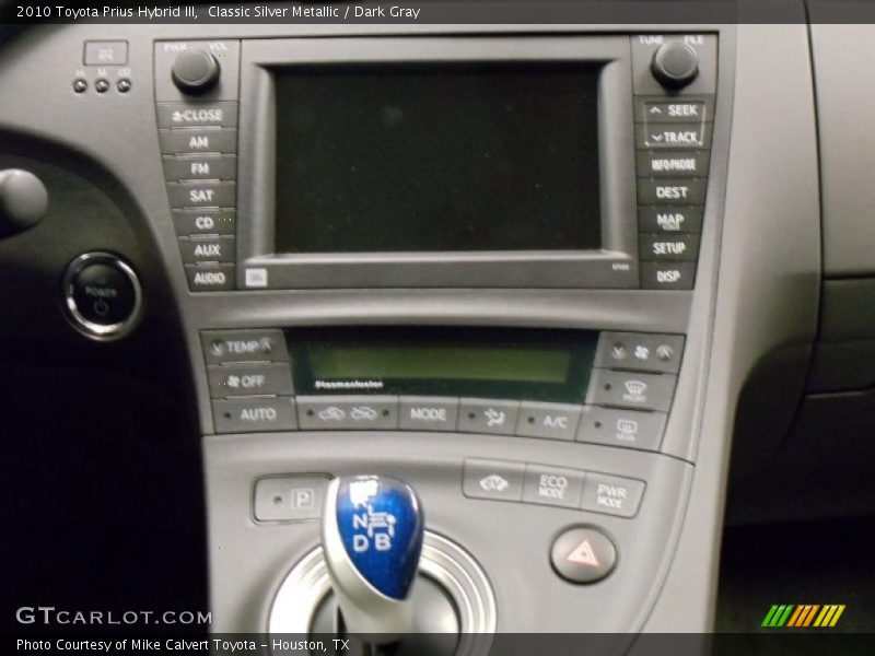Classic Silver Metallic / Dark Gray 2010 Toyota Prius Hybrid III