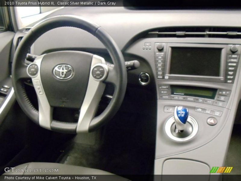 Classic Silver Metallic / Dark Gray 2010 Toyota Prius Hybrid III