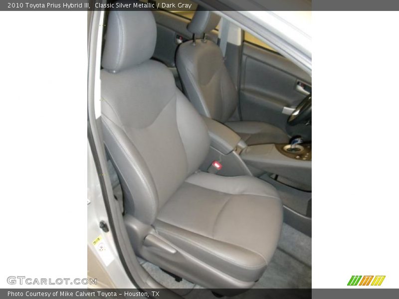 Classic Silver Metallic / Dark Gray 2010 Toyota Prius Hybrid III