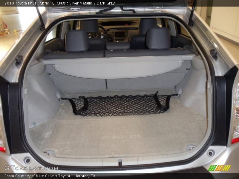Classic Silver Metallic / Dark Gray 2010 Toyota Prius Hybrid III