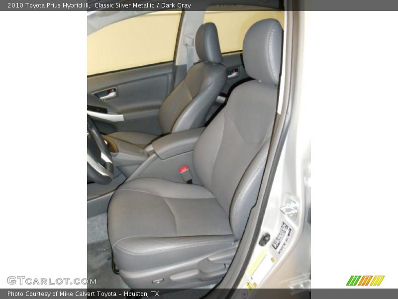 Classic Silver Metallic / Dark Gray 2010 Toyota Prius Hybrid III