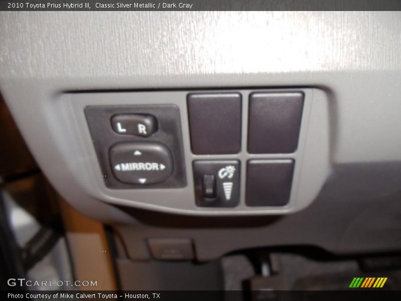 Classic Silver Metallic / Dark Gray 2010 Toyota Prius Hybrid III