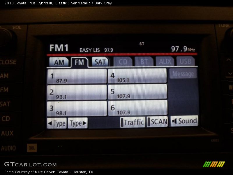 Classic Silver Metallic / Dark Gray 2010 Toyota Prius Hybrid III