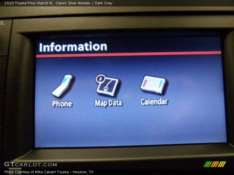 Classic Silver Metallic / Dark Gray 2010 Toyota Prius Hybrid III