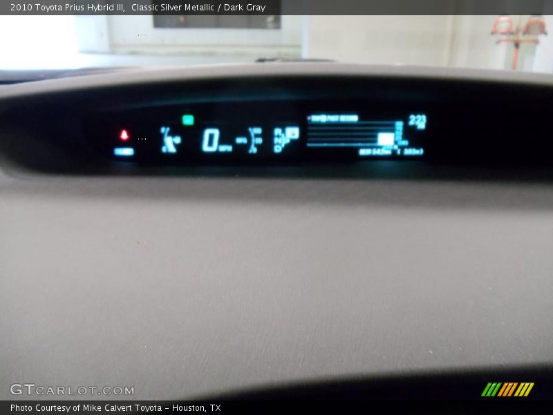 Classic Silver Metallic / Dark Gray 2010 Toyota Prius Hybrid III