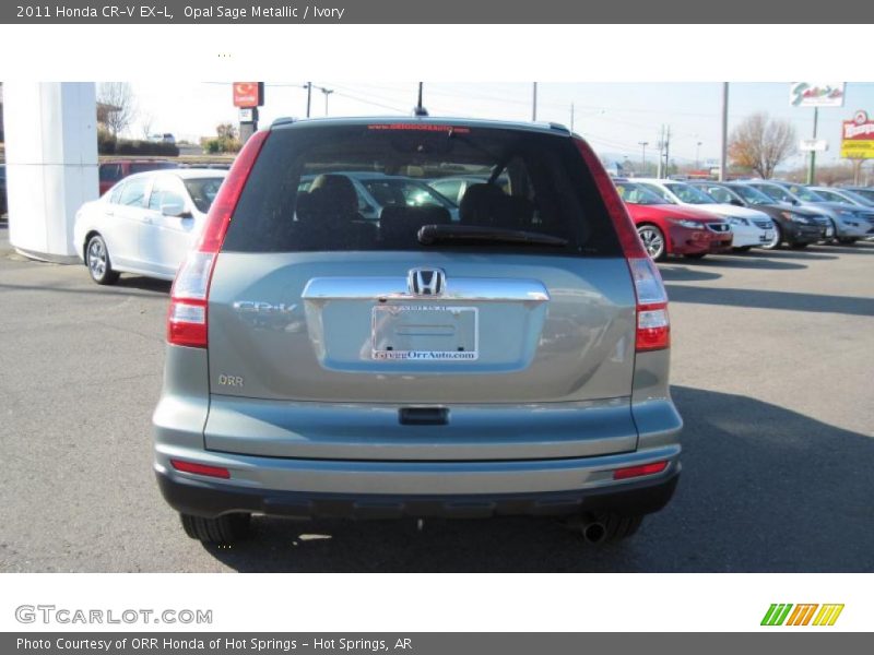 Opal Sage Metallic / Ivory 2011 Honda CR-V EX-L