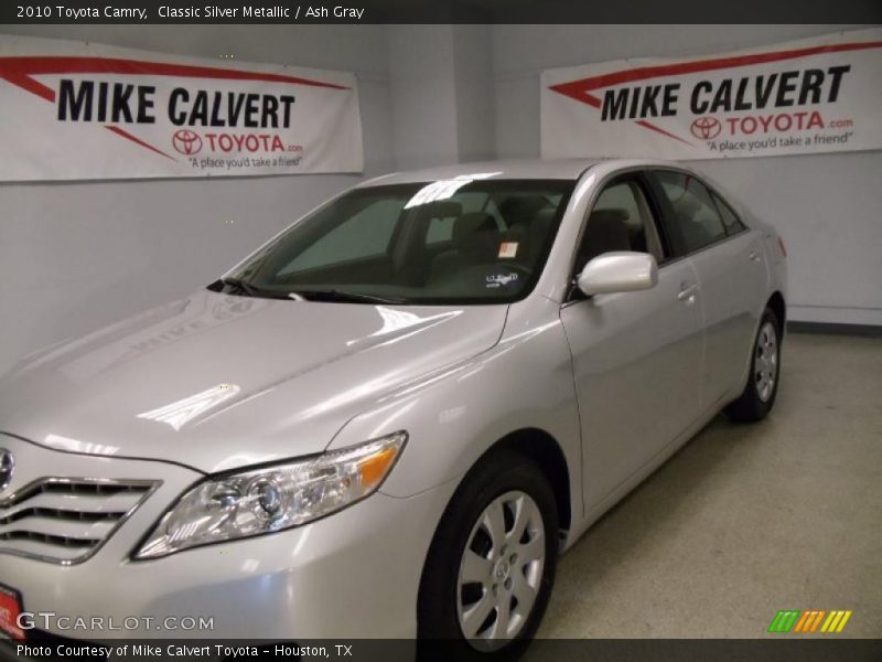 Classic Silver Metallic / Ash Gray 2010 Toyota Camry