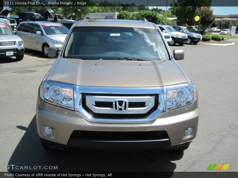 Mocha Metallic / Beige 2011 Honda Pilot EX-L