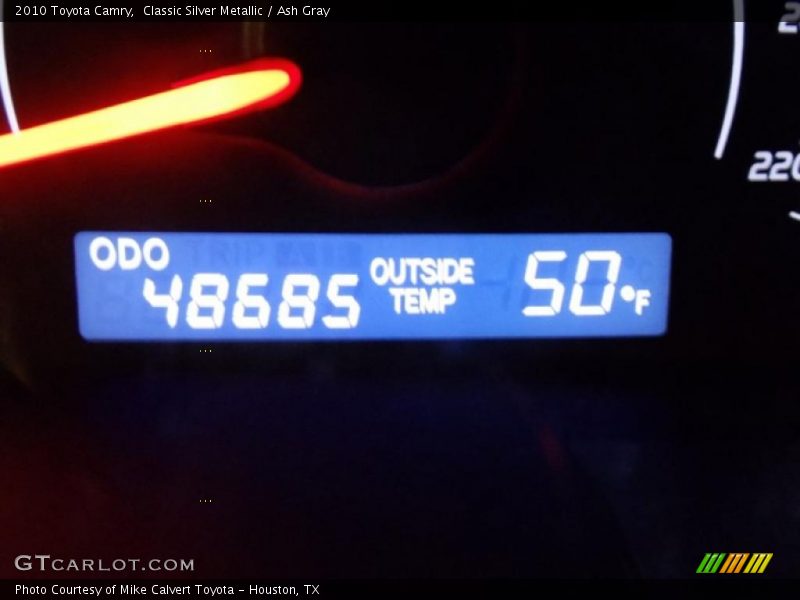Classic Silver Metallic / Ash Gray 2010 Toyota Camry