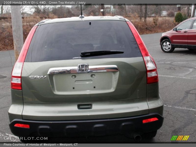 Green Tea Metallic / Ivory 2008 Honda CR-V EX-L 4WD