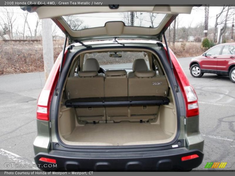 Green Tea Metallic / Ivory 2008 Honda CR-V EX-L 4WD