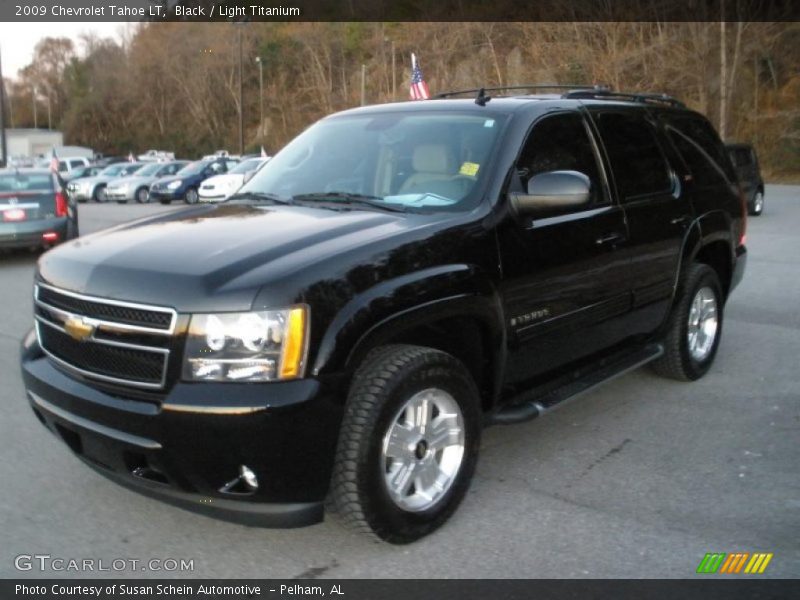 Black / Light Titanium 2009 Chevrolet Tahoe LT