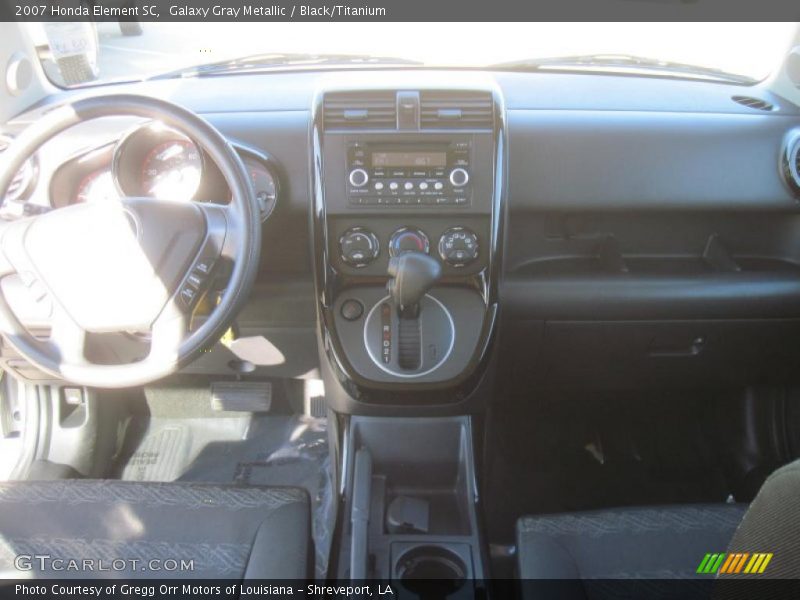 Galaxy Gray Metallic / Black/Titanium 2007 Honda Element SC