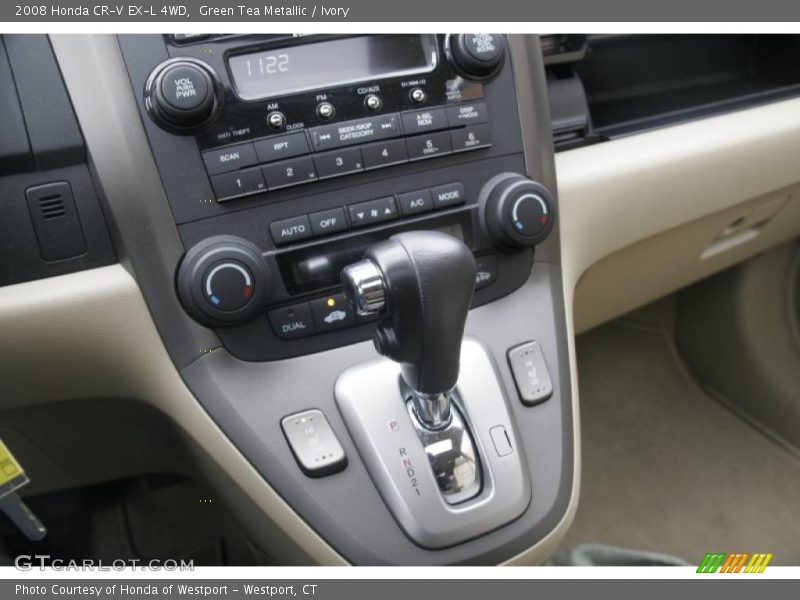 Green Tea Metallic / Ivory 2008 Honda CR-V EX-L 4WD
