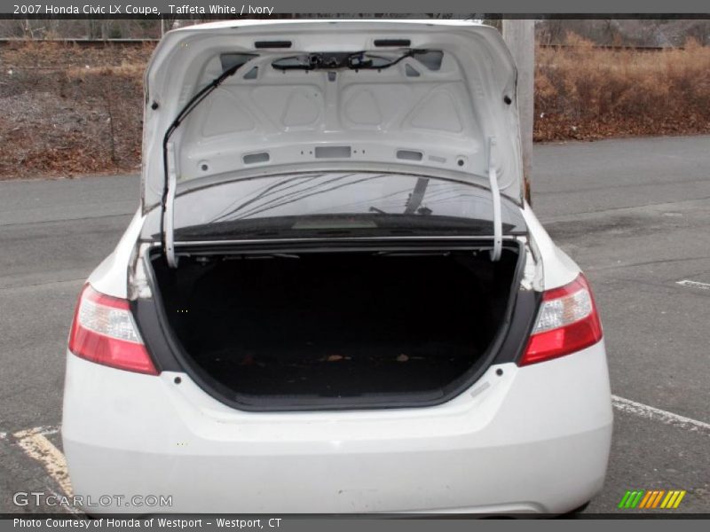 Taffeta White / Ivory 2007 Honda Civic LX Coupe