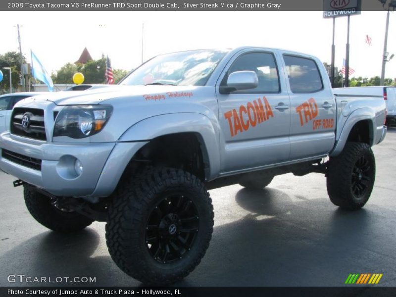  2008 Tacoma V6 PreRunner TRD Sport Double Cab Silver Streak Mica