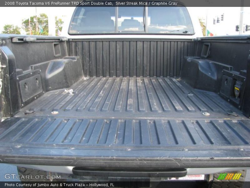 Silver Streak Mica / Graphite Gray 2008 Toyota Tacoma V6 PreRunner TRD Sport Double Cab