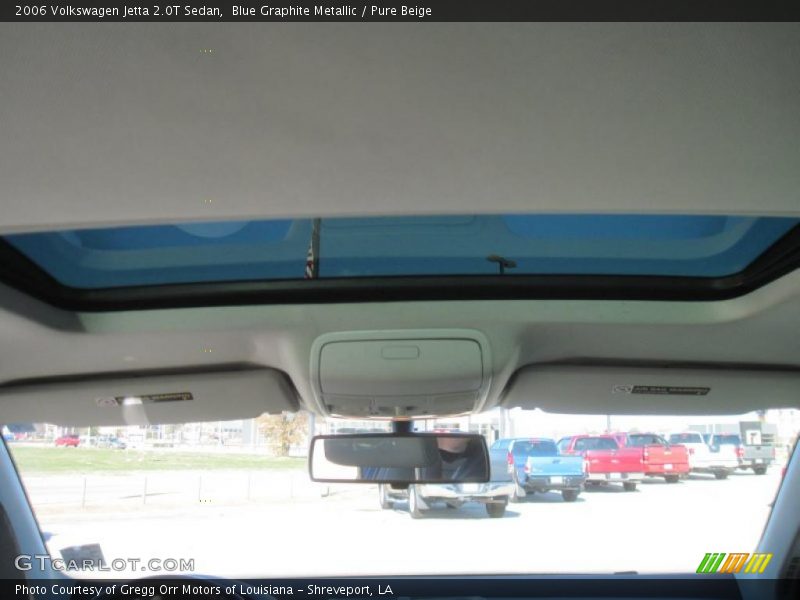 Blue Graphite Metallic / Pure Beige 2006 Volkswagen Jetta 2.0T Sedan