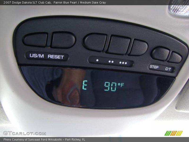 Patriot Blue Pearl / Medium Slate Gray 2007 Dodge Dakota SLT Club Cab