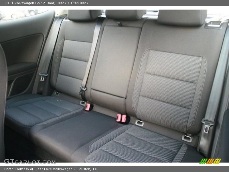  2011 Golf 2 Door Titan Black Interior