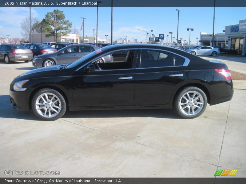Super Black / Charcoal 2009 Nissan Maxima 3.5 S