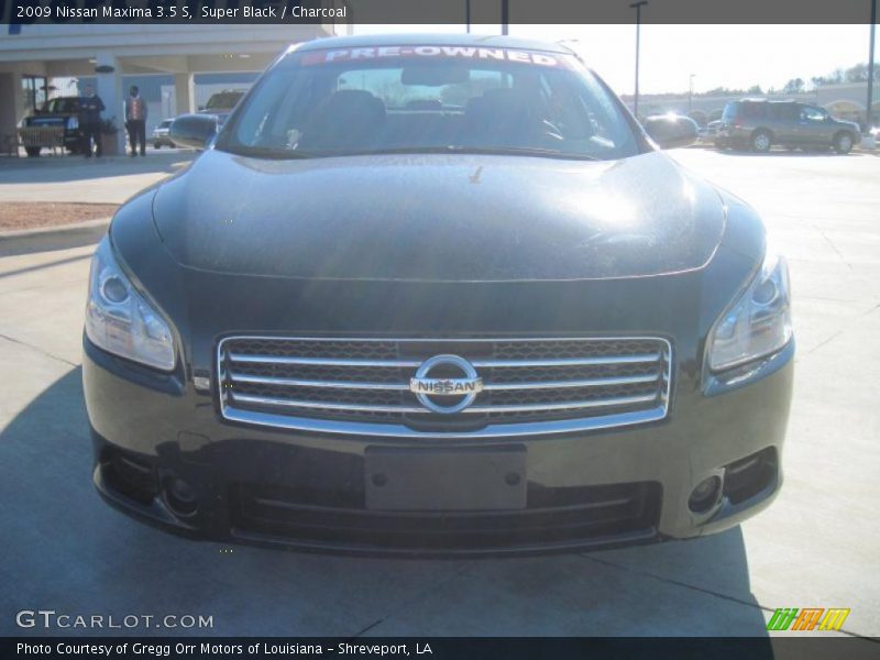 Super Black / Charcoal 2009 Nissan Maxima 3.5 S