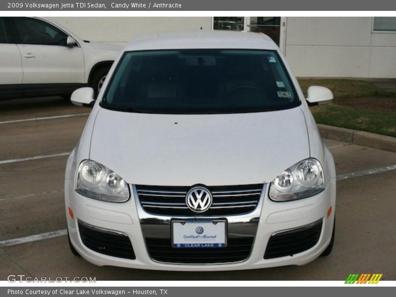Candy White / Anthracite 2009 Volkswagen Jetta TDI Sedan