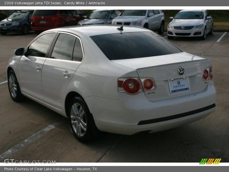 Candy White / Anthracite 2009 Volkswagen Jetta TDI Sedan