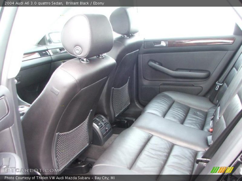 Brilliant Black / Ebony 2004 Audi A6 3.0 quattro Sedan