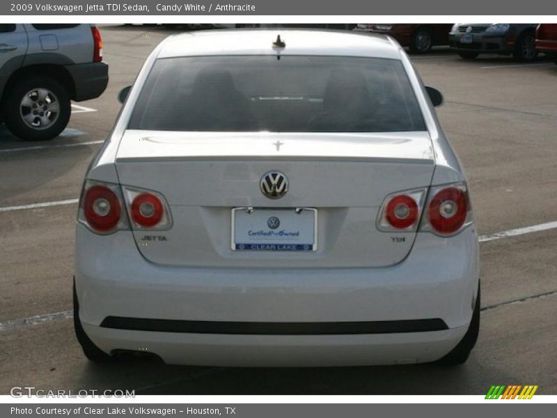 Candy White / Anthracite 2009 Volkswagen Jetta TDI Sedan