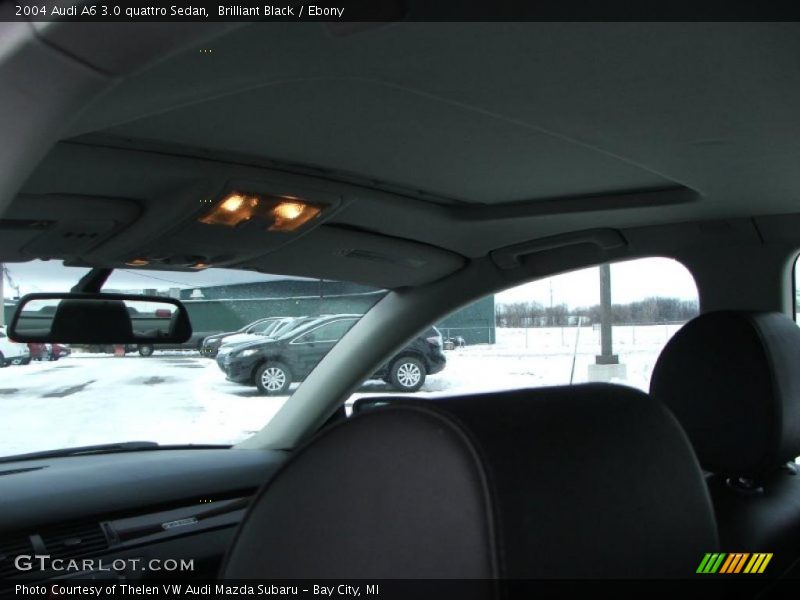 Brilliant Black / Ebony 2004 Audi A6 3.0 quattro Sedan