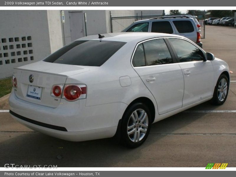 Candy White / Anthracite 2009 Volkswagen Jetta TDI Sedan