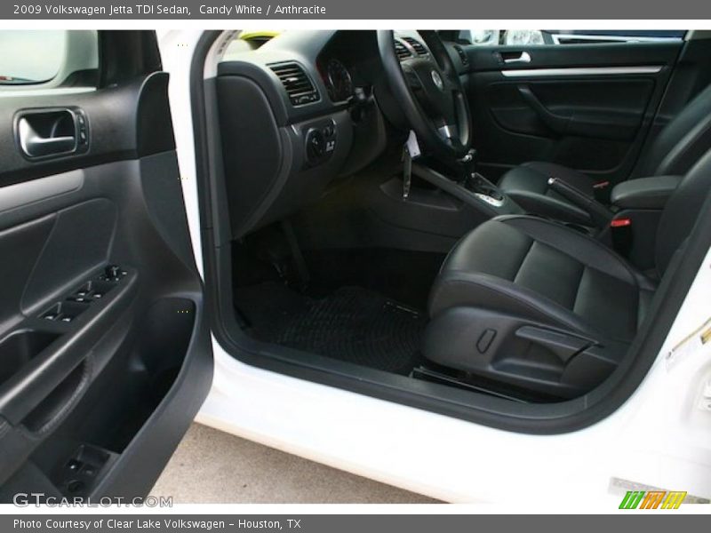 Candy White / Anthracite 2009 Volkswagen Jetta TDI Sedan