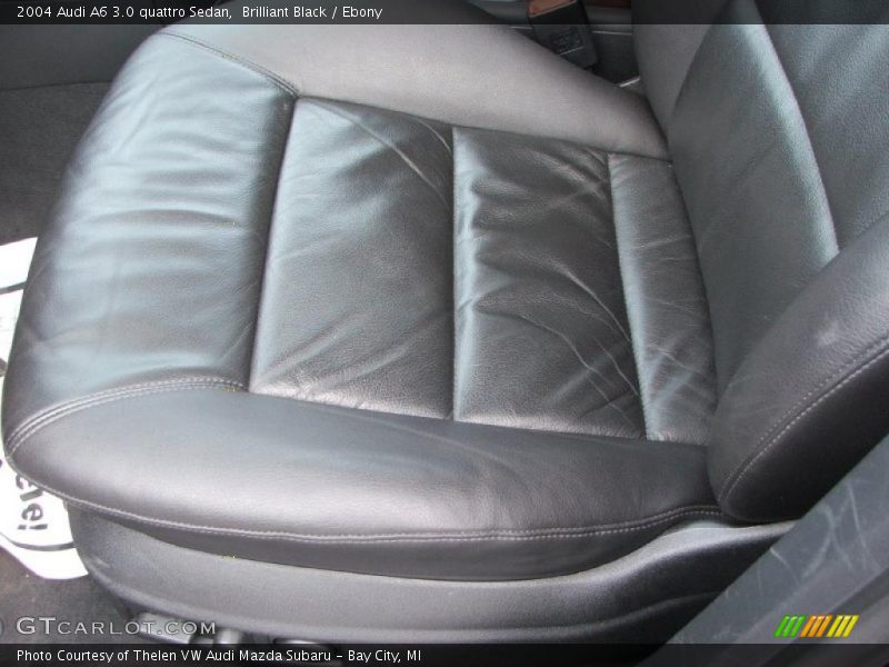 Brilliant Black / Ebony 2004 Audi A6 3.0 quattro Sedan