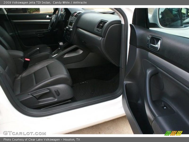 Candy White / Anthracite 2009 Volkswagen Jetta TDI Sedan