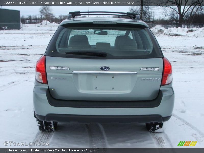 Seacrest Green Metallic / Warm Ivory 2009 Subaru Outback 2.5i Special Edition Wagon