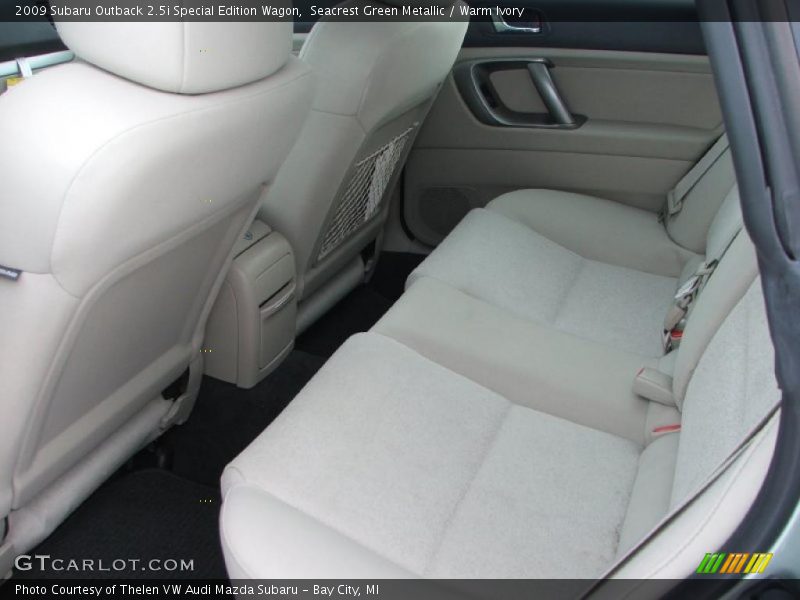Seacrest Green Metallic / Warm Ivory 2009 Subaru Outback 2.5i Special Edition Wagon