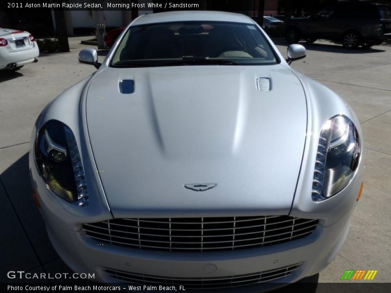 Morning Frost White / Sandstorm 2011 Aston Martin Rapide Sedan