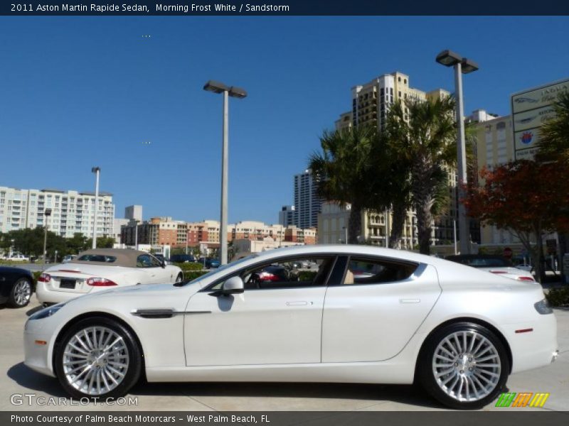  2011 Rapide Sedan Morning Frost White