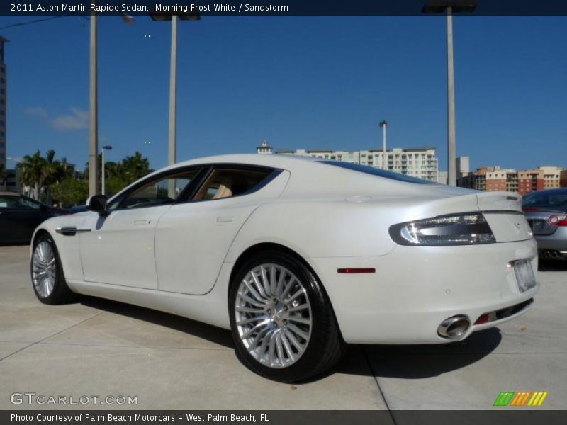  2011 Rapide Sedan Morning Frost White