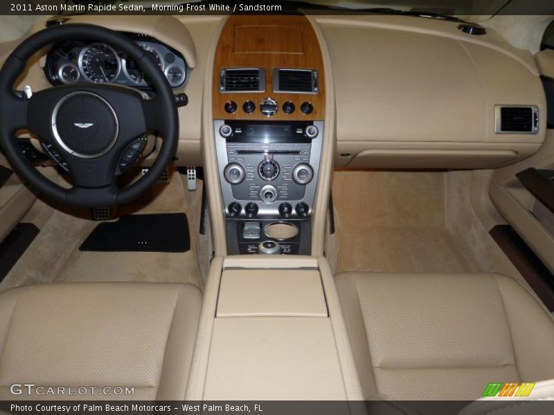 Dashboard of 2011 Rapide Sedan