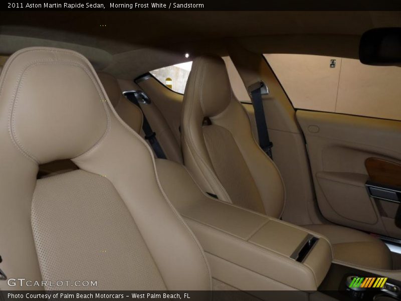  2011 Rapide Sedan Sandstorm Interior