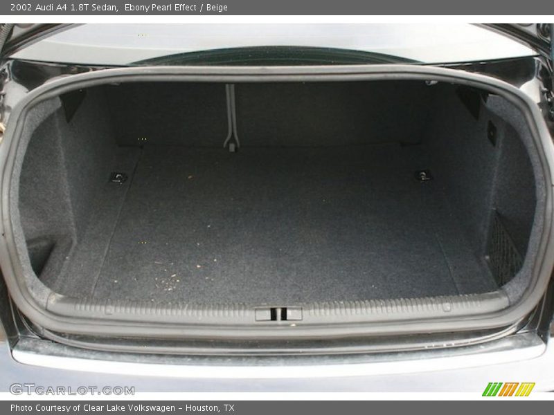 Ebony Pearl Effect / Beige 2002 Audi A4 1.8T Sedan