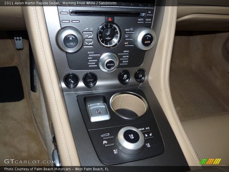 Controls of 2011 Rapide Sedan