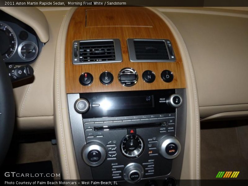 Controls of 2011 Rapide Sedan